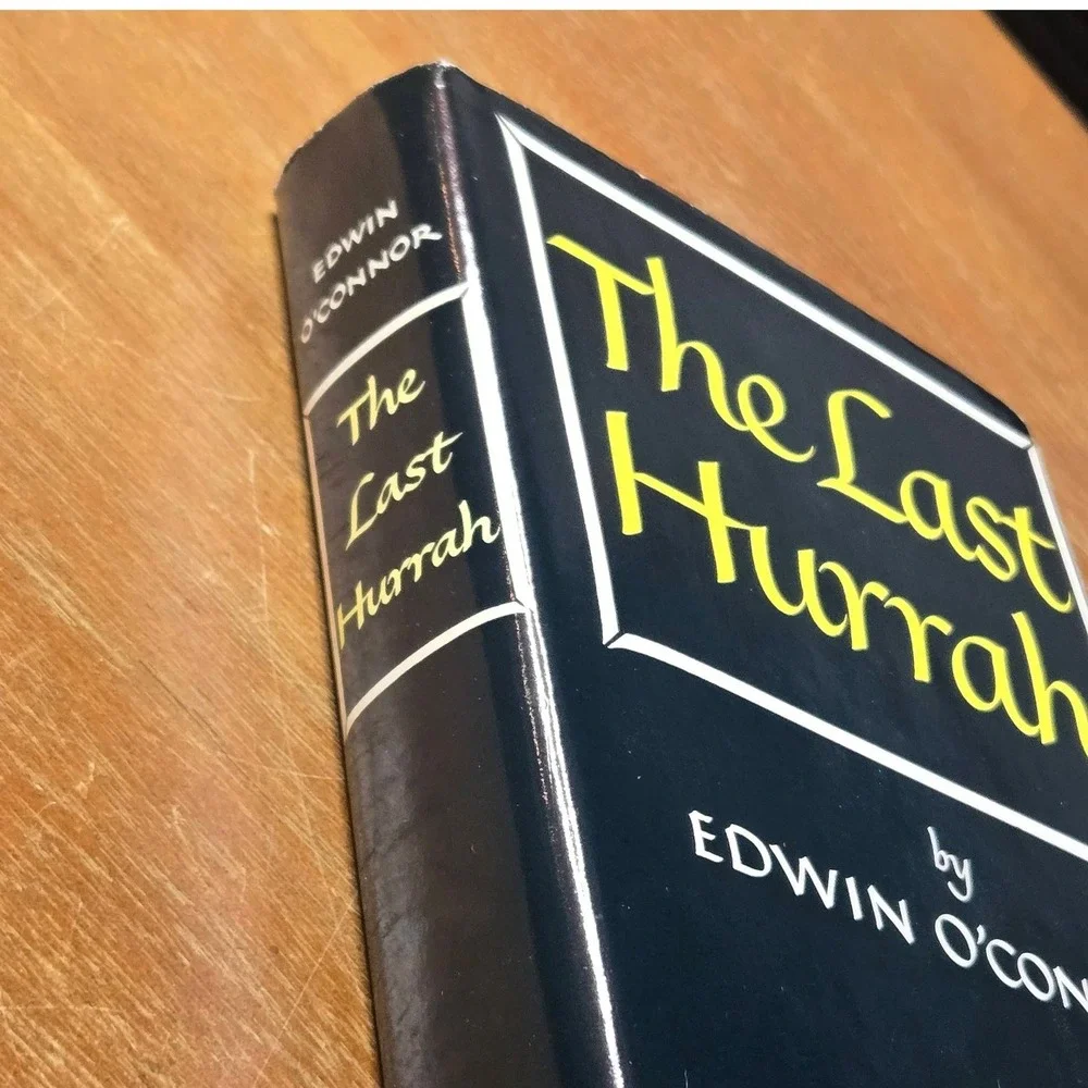 Little Brown The Last Hurrah Edwin O'Connor 1956 Vintage Hardcover Book‎